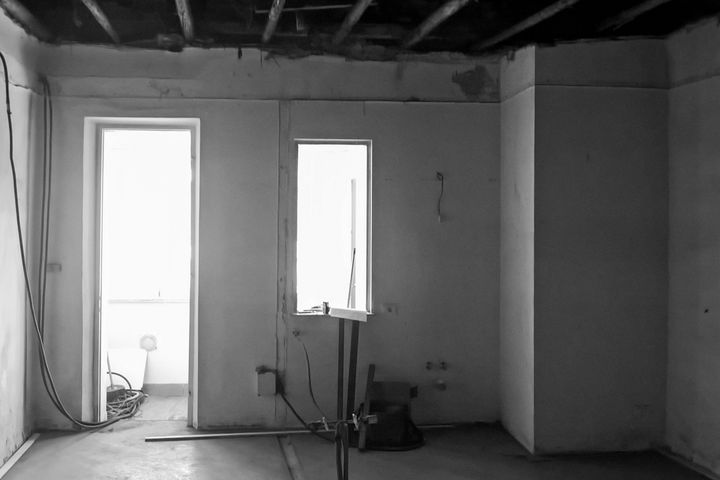Fase di ristrutturazione