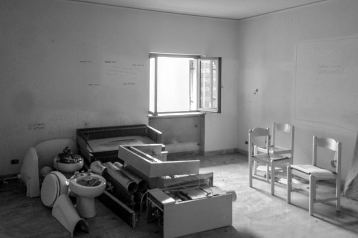Durante i lavori di ristrutturazione