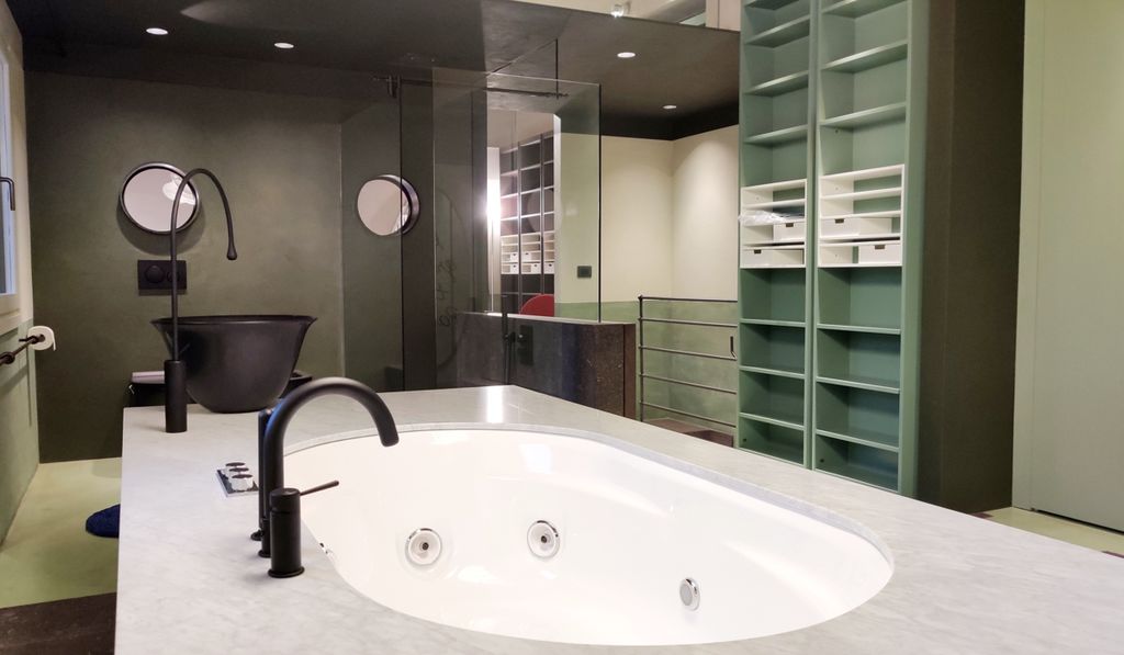 Dettagli vasca da bagno